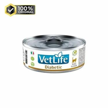Imagem de Ração umida vet life feline diabetic 85g - FARMINA