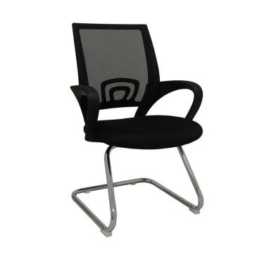 Imagem de Cadeira De Escritório Santiago - Preta Fixa