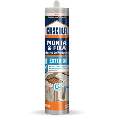 Imagem de Cascola Monta E Fixa Pl600 375 Gramas- 1406641 - Cascola Cascola Monta E Fixa Pl 600 375g Alba