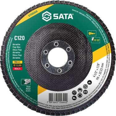 Imagem de Flap-disc, Disco de Desbaste/acabamento, 4.1/2" - 115 mm, Cônico, Grão