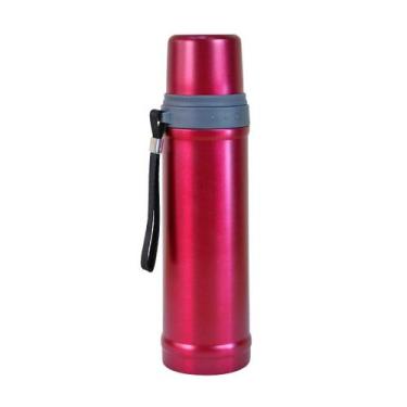 Imagem de Garrafa inox isotérmica com acionamento click 670ml - EU QUERO PRESENT