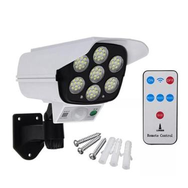 Imagem de Luminária Solar Lorben Sensor Presença + Controle 77 Led 30w - MD