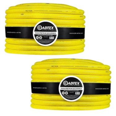 Imagem de Kit 2 Eletroduto Conduite Corrugado 20mm 5 Metros 1/2 - ADTEX