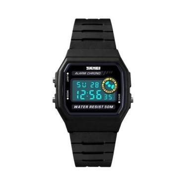 Imagem de Relógio Digital Esportivo À Prova d'Água Para Mulheres SKMEI, Relógio 