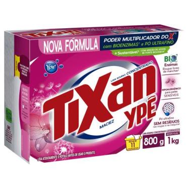 Imagem de Sabão em Pó Tixan Ypê Maciez 800g, 800g, 800g