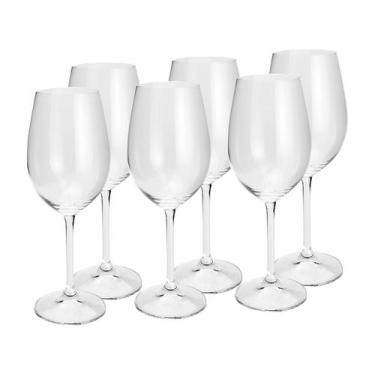 Imagem de Conjunto 6 Taças Cristal Ecologico Para Vinho Branco Colibri 350 Ml - 