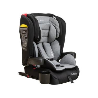 Imagem de Cadeirinha para Carro Kiddo Active Isofix 9-36 kg Cinza Preta, Cinza e