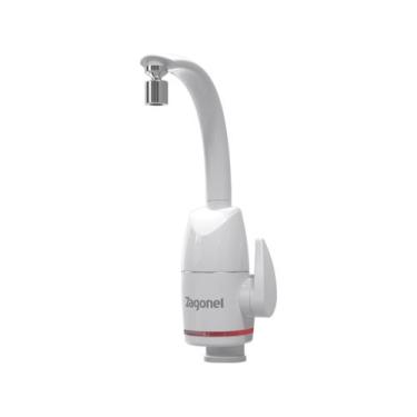 Imagem de Torneira eletronica prima touch zagonel parede / bancada branca, 110V,