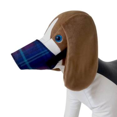 Imagem de KIT Focinheira Regulável de Nylon para Cães Pet Shop Banho Tosa Vet Gr