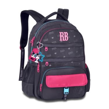 Imagem de Mochila Feminina Premium Rebecca Bonbon Jacquard com chaveiro-Feminino