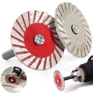 Imagem de Mini Disco Diamantado Micro Retifica Furadeira Parafusadeira Desbaste 