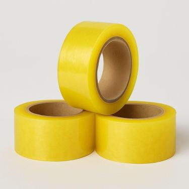 Imagem de Fita Adesiva Larga para Embalagem Draik Alta Aderência Rolo 250M Kit 3 Unidades Transpa...