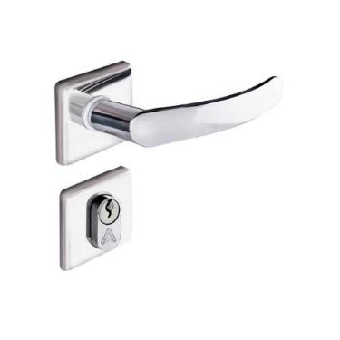 Imagem de Fechadura Quadratta Premium 2600-81 IP Externa com Chave para Porta Acabamento IP