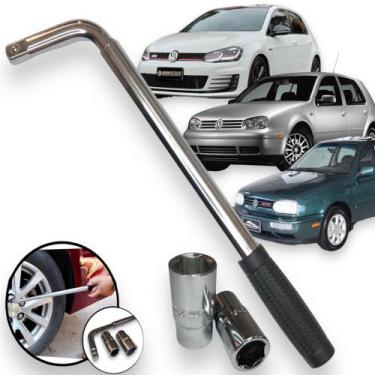 Imagem de Chave De Roda L Extensível Telescópica Vw Golf Todos - Tech One