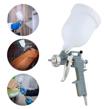 Imagem de Pistola de Pintura Gravidade Profissional 3 Bicos com Sistema de Pulve