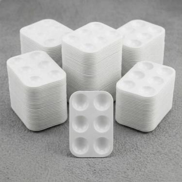 Imagem de Kit Atacado 300 Godês Retangulares Yin's Para Mistura De Tintas Aquare