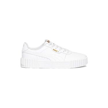 Imagem de Tênis Puma Carina 3.0 Branco/ Dourado-Feminino