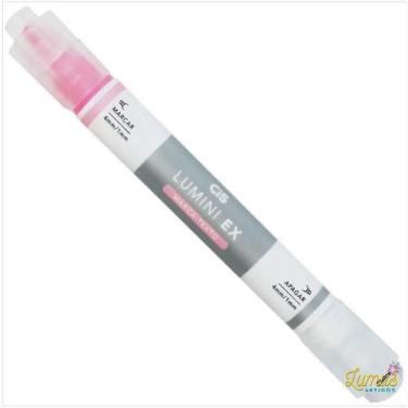 Imagem de Marca Texto Lumini Ex Apagável CIS Cores:Rosa