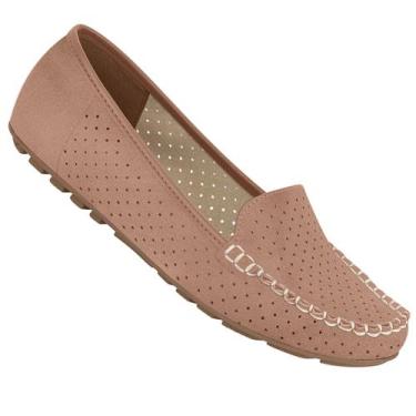 Imagem de Sapato Mocassim Vizzano 1187.303 Feminino, Nude, 35