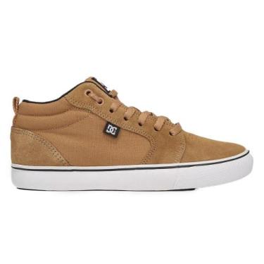 Imagem de Tênis DC Shoes Anvil LA Mid Masculino Brown/White, 43, Brown