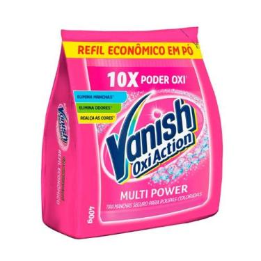 Imagem de Alvejante Vanish Oxi Acion Refil Econômico em Pó 400g