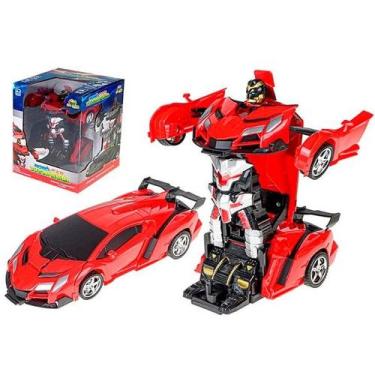 Imagem de Carro de Controle Remoto Vira Robo Corrida 3 Funçoes ART BRINK CS-224T