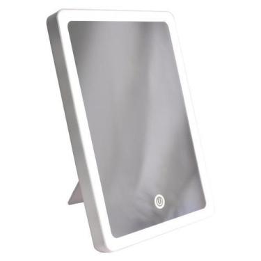 Imagem de Espelho Led de Aumento 10x Makeup Mirror com Suporte para Mesa Klass V