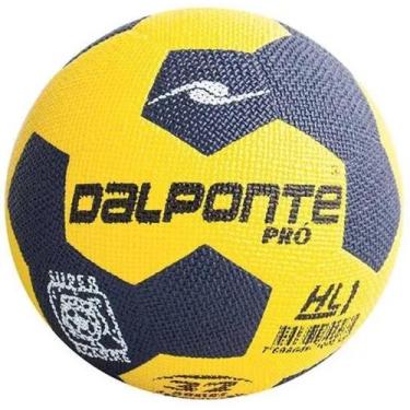Imagem de Bola Handebol Dalponte Infantil H1 Pro Super Agarre, Amarelo e azul