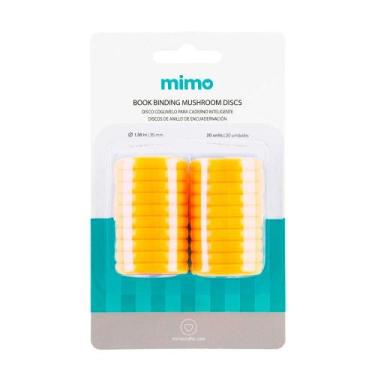 Imagem de Disco Cogumelo para Caderno Inteligente Amarelo Candy Mimo - Grande - 