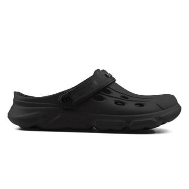 Imagem de Sandália Boa Onda Masculina Babuche Adventure Vazada 2422-101 Cor:Pret