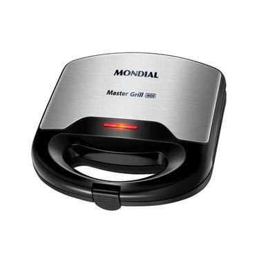 Imagem de Sanduicheira Mondial Master Grill S-20 - Preto/Inox 110