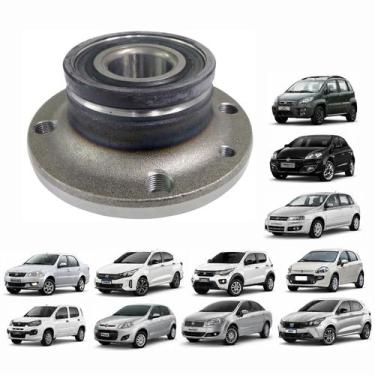 Imagem de Cubo de roda Traseira Nakata para Fiat 500 Argo Brava Bravo Cronos Gra