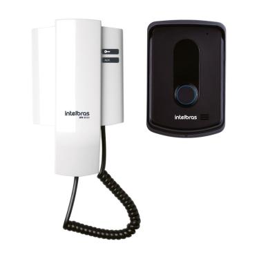 Imagem de Porteiro Residencial IPR 8010 com Comunicação por Áudio e Acionamento de 2 Fechaduras Intelbras