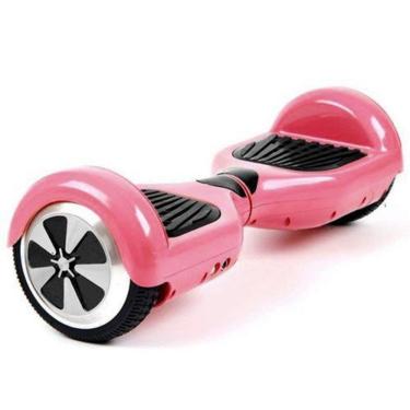 Imagem de Hoverboard Smart Balance Whell 6.5 Polegadas Rosa Com Bluetooth, Led Frontal E Mochila