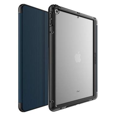 Imagem de OtterBox Capa SYMMETRY FOLIO SERIES para iPad 7ª, 8ª e 9ª geração (tela de 10,2 polegadas – versões 2019, 2020 e 2021) – Embalagem de varejo – Noite costeira (clara/preto/azul brilhante)
