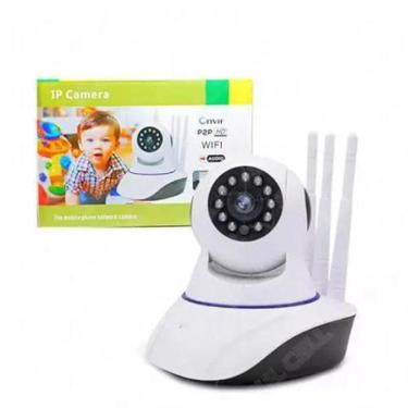 Imagem de Camera Ip Wifi Robozinho Baba Eletronica Com Audio Hd 1.3M
