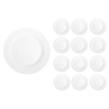 Imagem de Kit 12 Pratos 27cm Redondos Raso Refeição Menu Luxo Duralex
