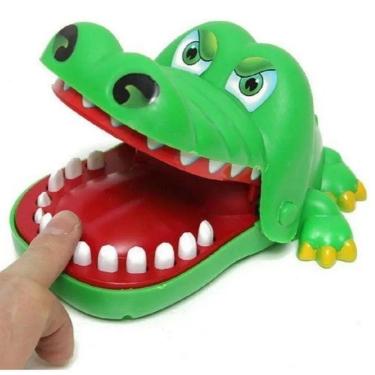 Imagem de Brinquedo Crocodilo Dentista Cuidado com o Dente - Polibrinq