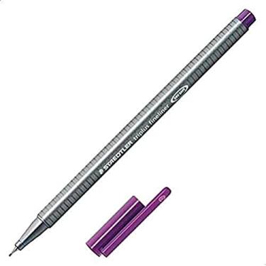 Imagem de Caneta Ponta Extra Fina 0.3mm, Staedtler, Fineliner Triplus, 334-6 02, Violeta