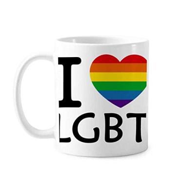 Imagem de Rainbow Transgênero Bissexuais LGBT Caneca Cerâmica Café Porcelana Utensílios de Mesa