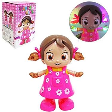 Imagem de Brinquedo Boneca Musical Canta E Dança Acende Luz Dançarina Boneca Musical Canta Dança Acende Luz Dance Girl