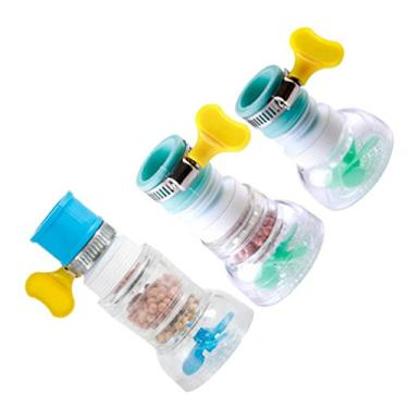 Imagem de Hemoton – Acessório de pulverizador giratório para torneira de cozinha, aerador, torneira de economia de água, difusor de torneira e bocal de torneira