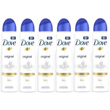 Imagem de Desodorante Aerosol Antitranspirante Unissex - Dove Original 150Ml Cad