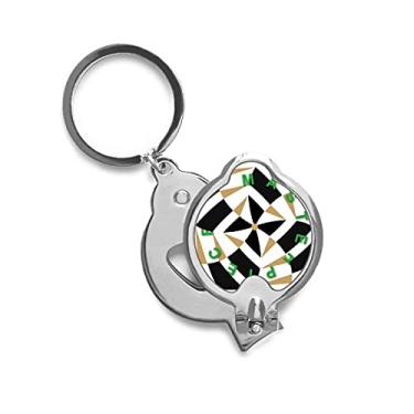 Imagem de Masterpiece Cortador de unhas de dedo com bloco de intervalos confusão, tesoura de aço inoxidável