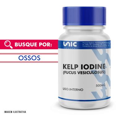 Imagem de Kelp iodine - Fucus vesiculosus 500mg 90 Cápsulas