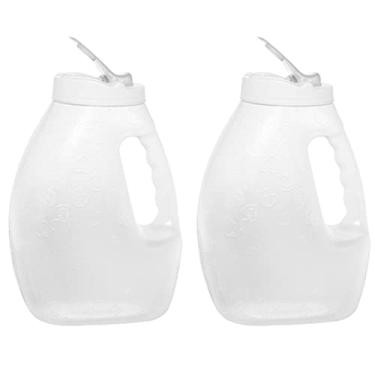 Imagem de Kit 2 Jarras Para Água Sucos 3,2 Litros Plástico 15x17x12 Cm 3001 Jaguar