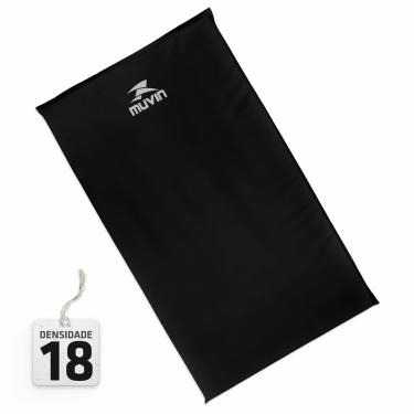 Imagem de Colchonete de Espuma D18 95cm x 55cm x 3cm Muvin Cnf-300 - Preto