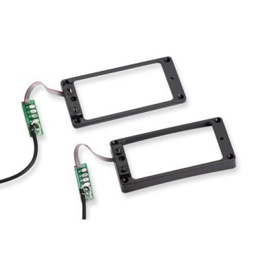 Imagem de Seymour Duncan STS-2S BLK Conjunto Triplo Tiro Anéis Preto Mouting para LP - Parte de Guitarra