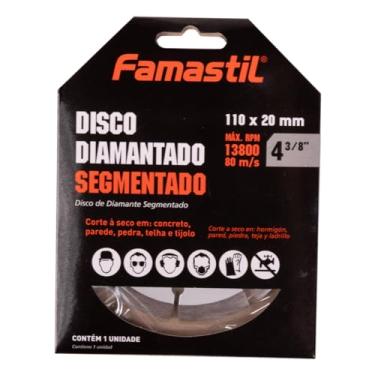 Imagem de Famastil Disco Diamantado Seg 4 3/8 110 X 20Mm