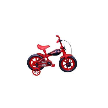 Imagem de Bicicleta Infantil A12 Tracktor com Tanaquinho TK3 Track Vermelho/Preto